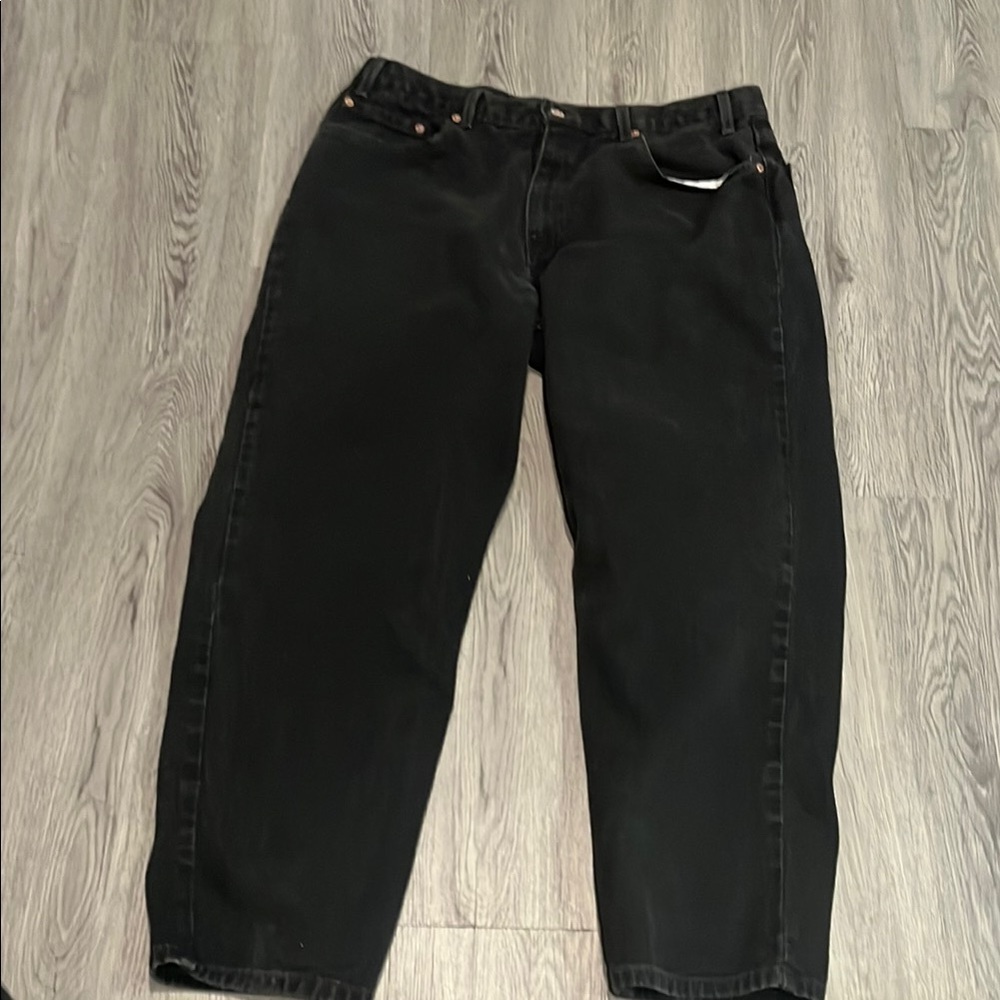 Men's Black Levi’s jeans vintage ❤️